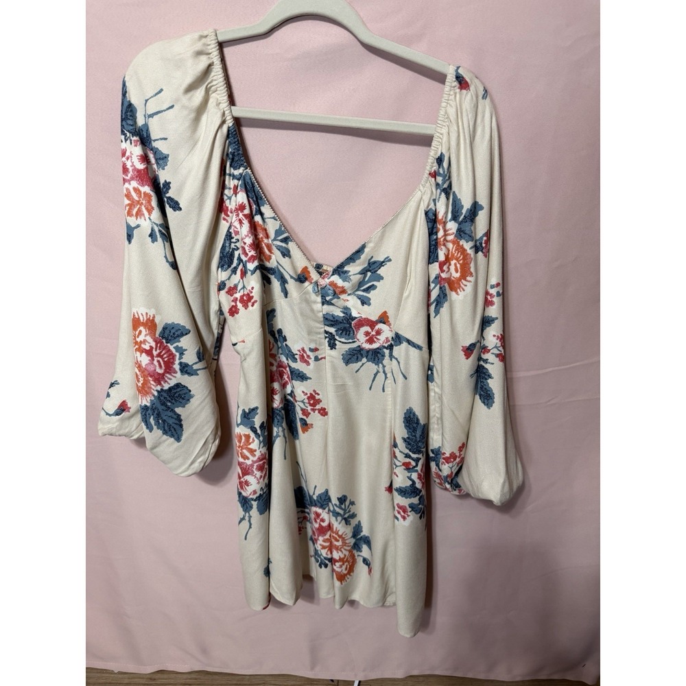 Free People Boho Francesca floral dress Women's Size Medium NWT